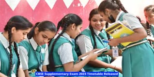 CBSE Supplementary Exam 2023 Timetable for Class 10, 12 Released @cbse.gov.in